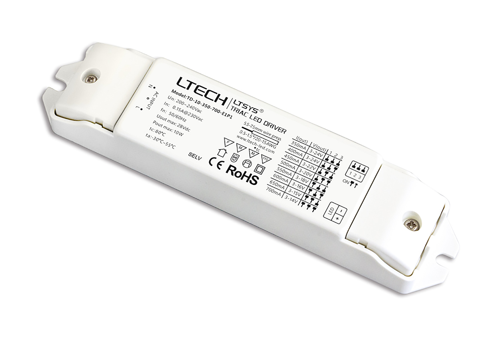 Triac Constant Current Drivers LTECH Phase cut Driver